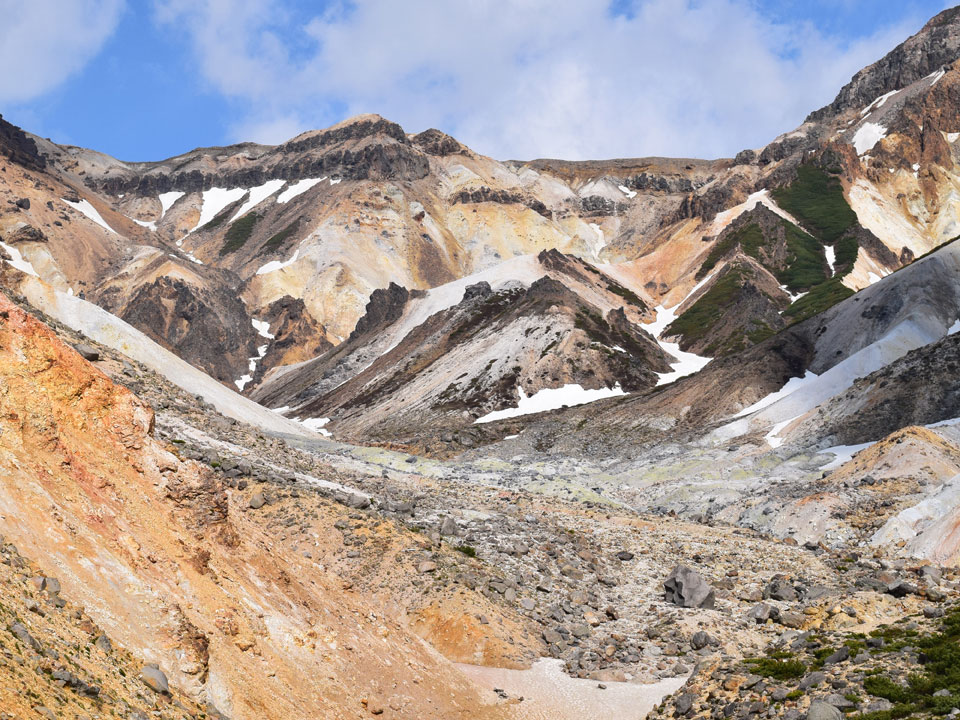 Nukkakushi Crater (a.k.a. Ansei Crater)